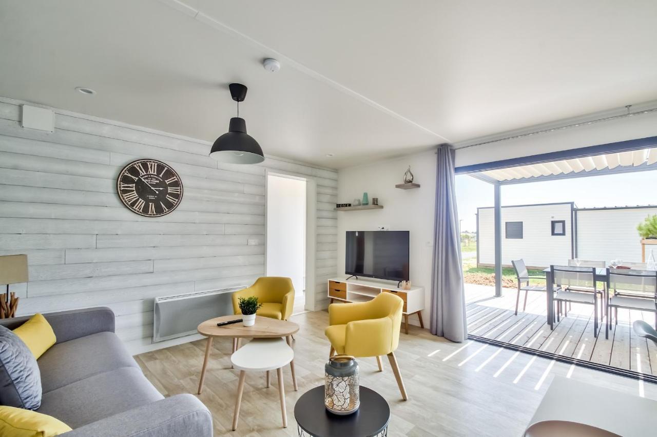 Chalet Pour 8 Dans Residence Avec Piscine Chauffee Brétignolles-sur-Mer Zewnętrze zdjęcie