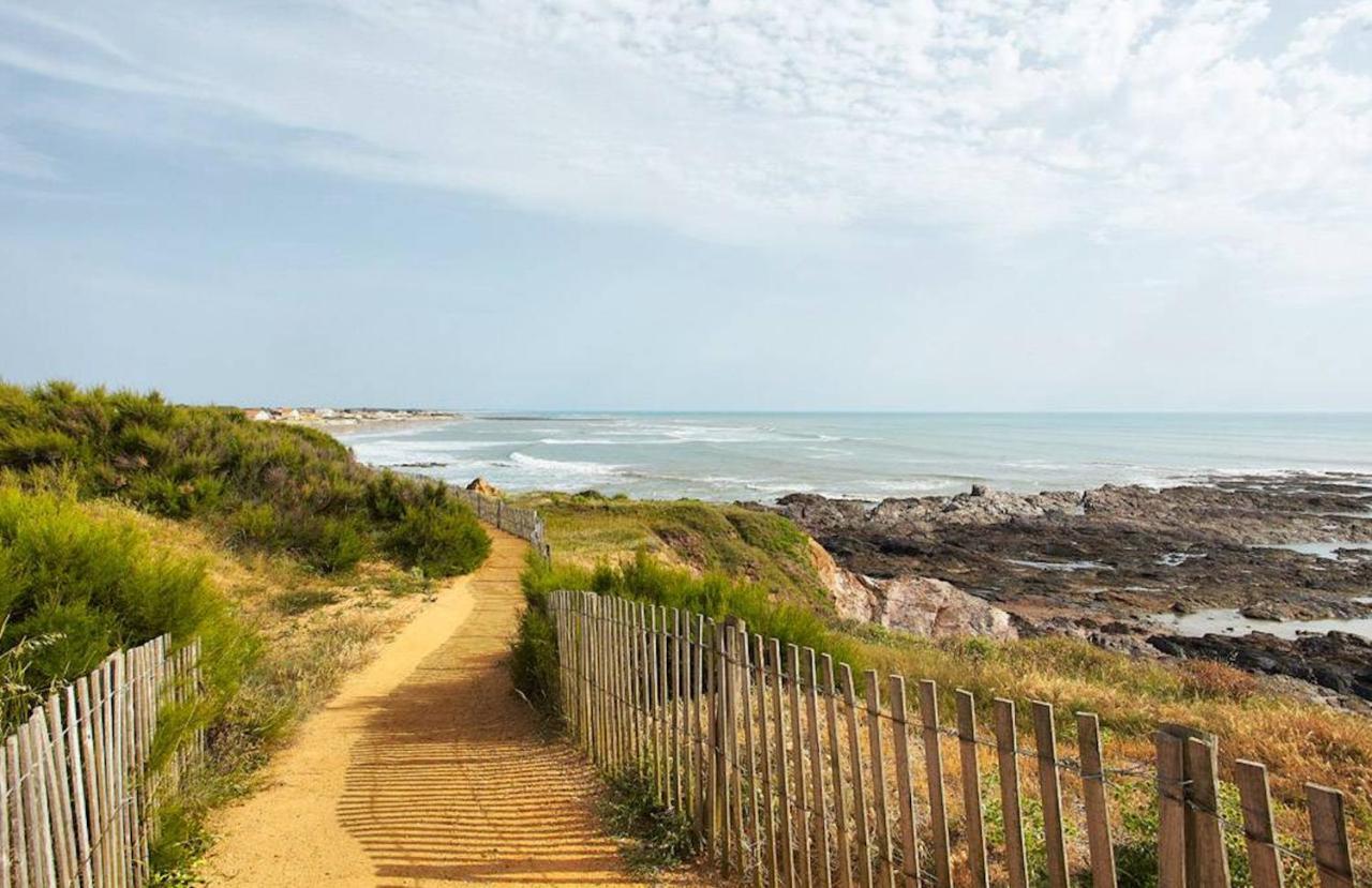 Chalet Pour 8 Dans Residence Avec Piscine Chauffee Brétignolles-sur-Mer Zewnętrze zdjęcie